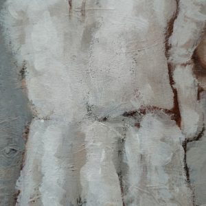 Mother and Child Art Print: Motherhood Painting Poster in Neutral Colours (Unframed)