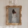 Mother and Child Art Print: Motherhood Painting Poster in Neutral Colours (Unframed)