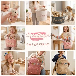 Custom Handmade Basket | Cotton rope weaving | Storage Basket | XS-XL | Option Icons