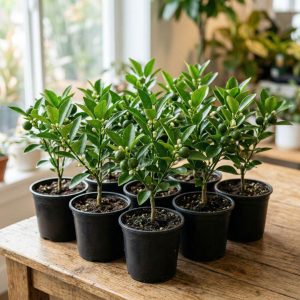 Calamansi Live Plant, Indoor Citrus Tree with Edible Fruit