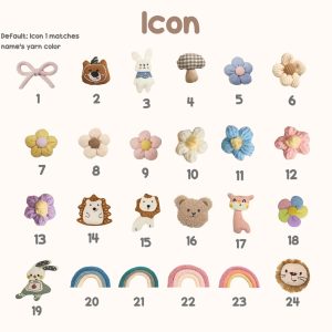 Custom Handmade Basket | Cotton rope weaving | Storage Basket | XS-XL | Option Icons